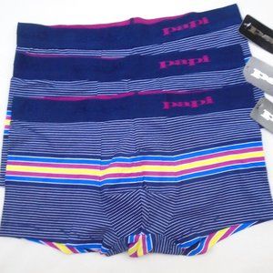 PAPI 3ct MENS PENCIL STRIPE BRAZILIAN TRUNK UNDERWEAR L NWT $78 LA
